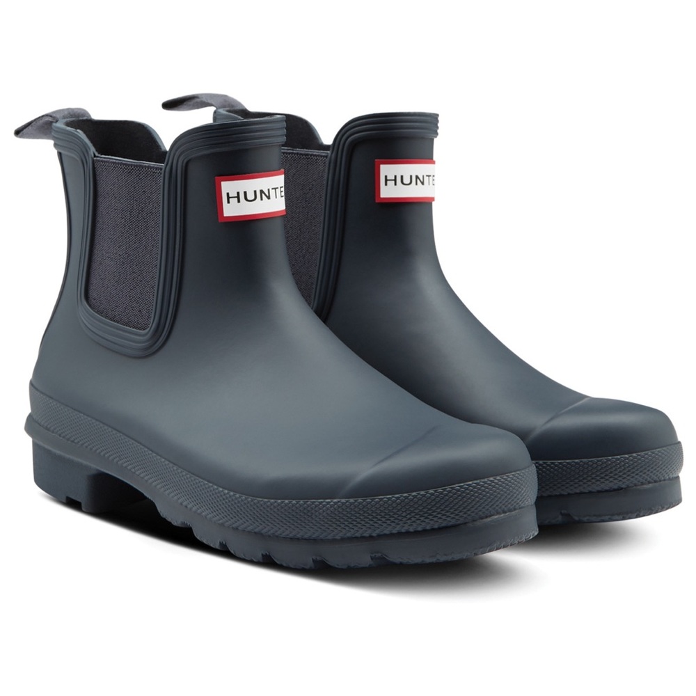 SOLD NWT Hunter Boots Chelsea Short Rain Boots - Picture 2 of 16